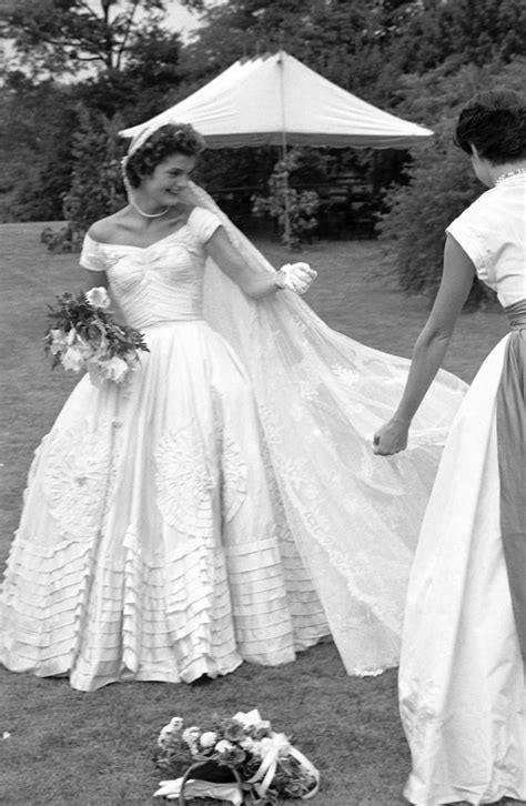 who created jackie kennedy wedding dress.